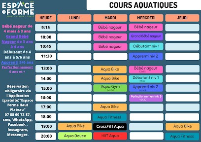 Espace Forme Haut Plateau (Musculation / Fitness / Piscine/Maison sport santé), Salle de Gym et Fitness à Saint-Bonnet-le-Froid