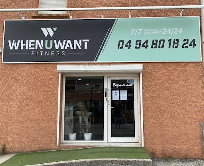 When u want fitness - Salle de sport Saint-Maximin, Salle de Gym et Fitness à Saint-Maximin-la-Sainte-Baume