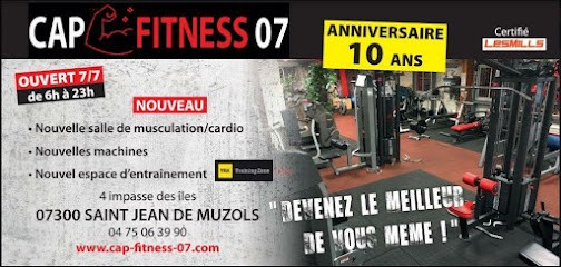 Cap Fitness 07, Salle de Gym et Fitness à Saint-Jean-de-Muzols